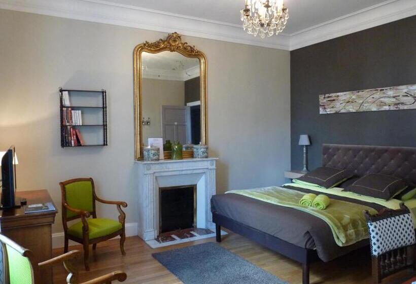 آپارتمان یک خوابه با دری مشترک که هال را جدا می کند., Chambres D Hôtes Côté Parc Côté Jardin Avec Parking Privé Gratuit