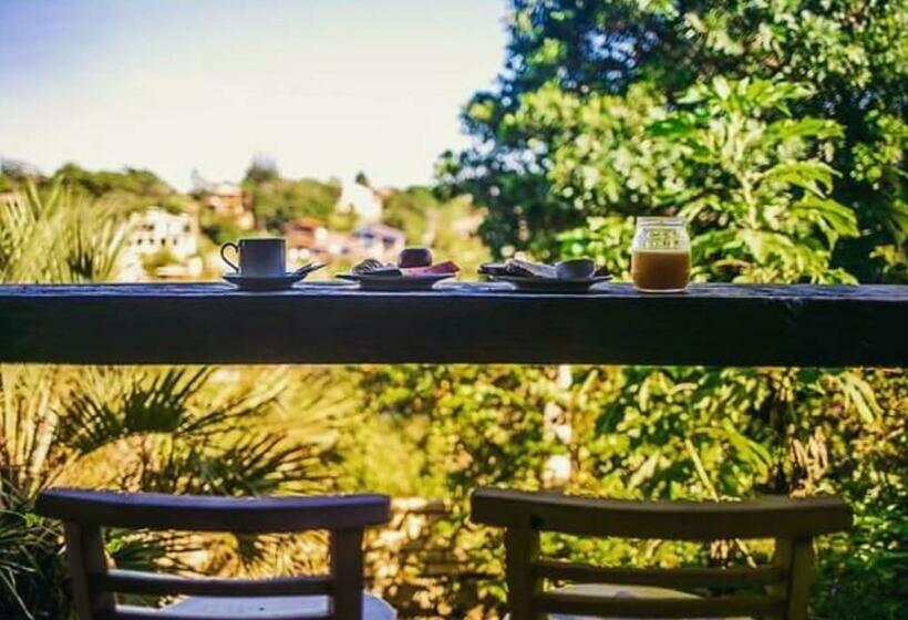 발코니 디럭스 룸, Paraíso Hostel Praia Do Rosa