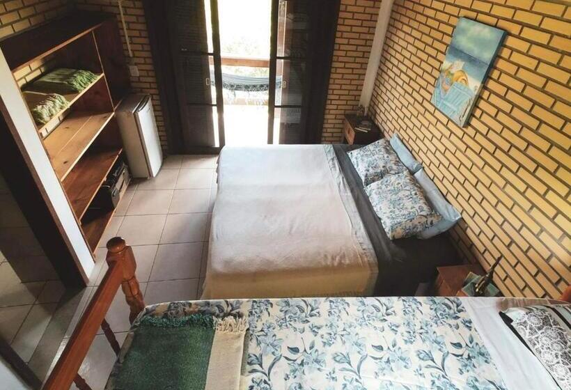 スタンダード４人部屋, Paraíso Hostel Praia Do Rosa