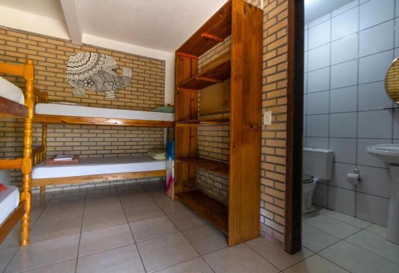 클래식 4인 룸, Paraíso Hostel Praia Do Rosa