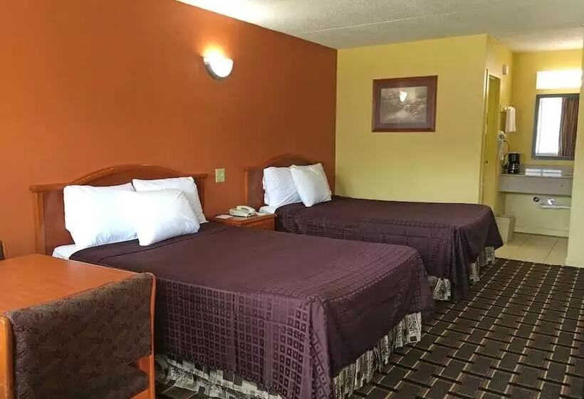 ２ダブルベッドのスタンダードルーム, Americas Best Value Inn & Suites Greenville