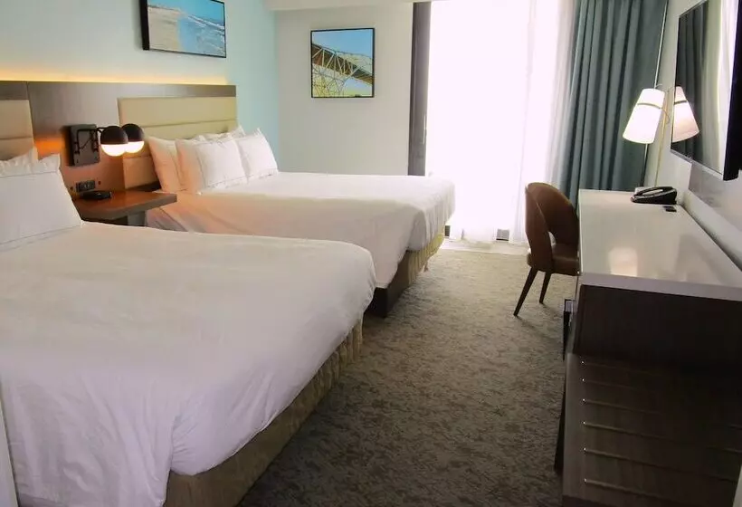 اتاق استاندارد با 2 تخت دوبل, Doubletree By Hilton Corpus Christi Beachfront