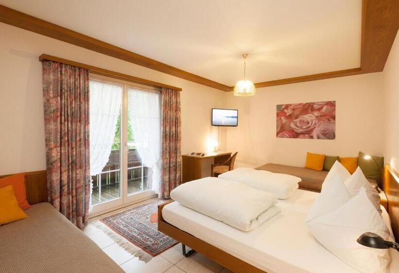 غرفة قياسية مزوَّدة بشُرفة, Landgasthof Hirschen