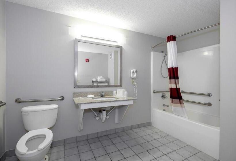 غرفة سوبيريور لذوى الاحتياجات الخاصة, Red Roof Inn Defuniak Springs