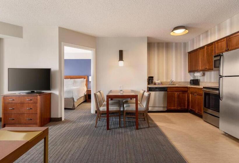 带2个卧室的套房, Residence Inn Baltimore White Marsh