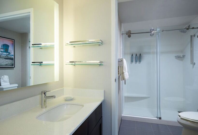带2个卧室的套房, Residence Inn San Diego Carlsbad