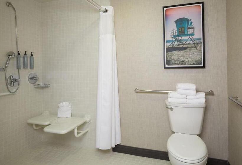 带大床的标准工作室, Residence Inn San Diego Carlsbad