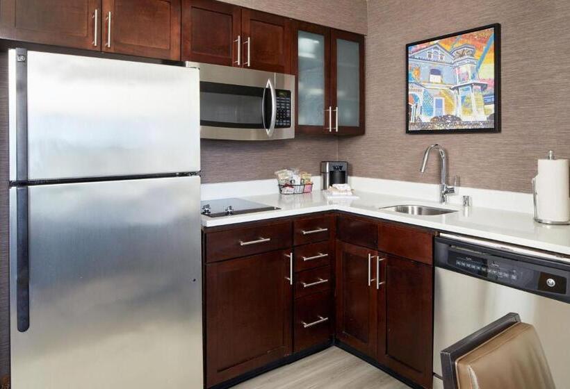 带大床的标准工作室, Residence Inn San Diego Carlsbad
