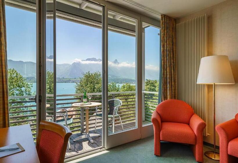 标准间带湖景, Schönbühl Hotel & Restaurant Lake Thun