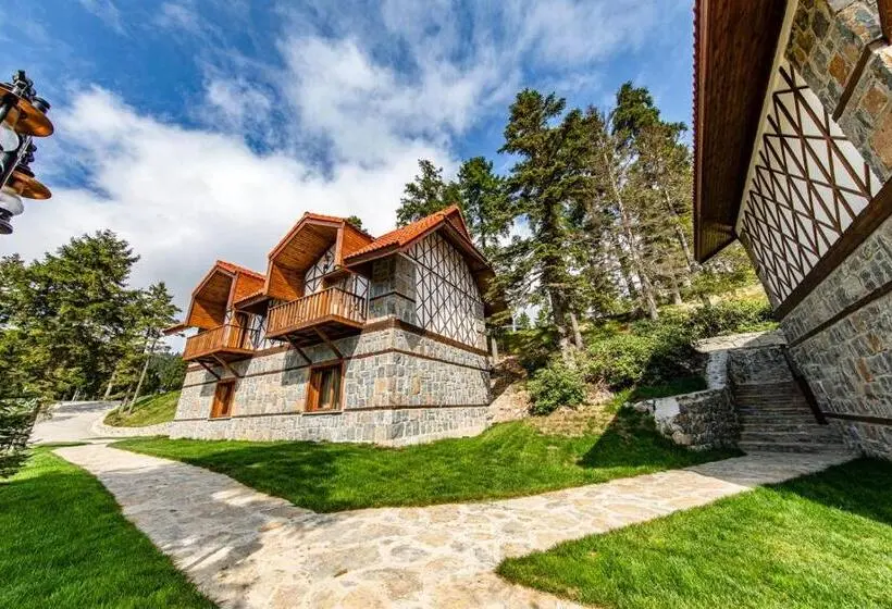 Villa 1 Makuuhuone Puutarhanäkymä, Foleya Mountain Resort Hotel & Villas