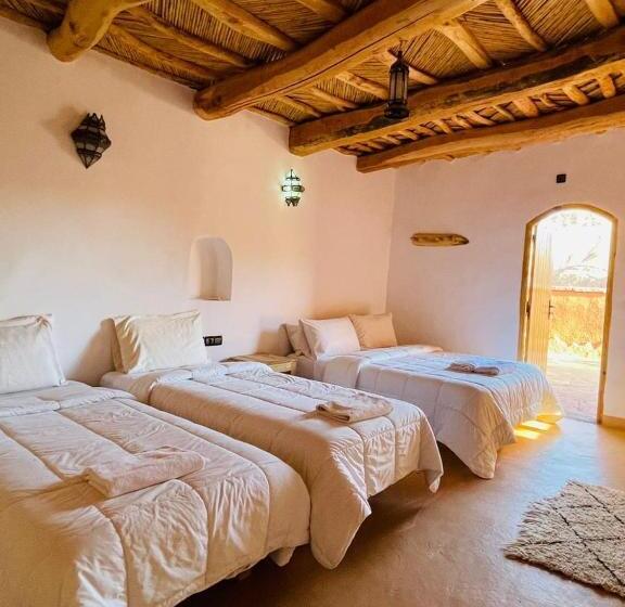 エコノミートリプルルーム, Riad Ecobio