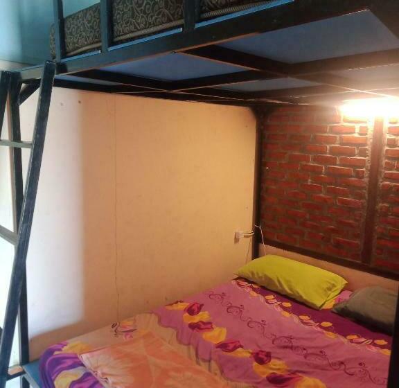 غرفة عائلية مطلّة علي الحديقة, Salty Dog Hostel