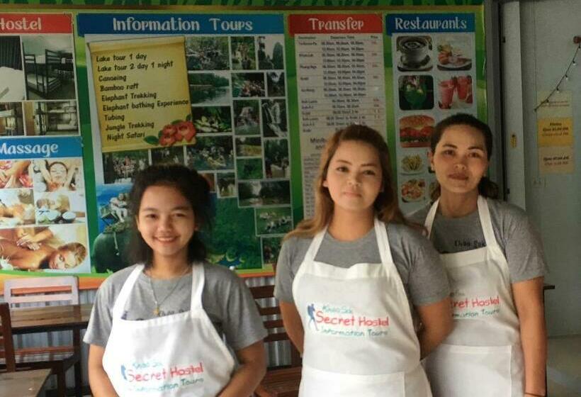 Habitació Triple Basic, Khaosok Secret Hostel