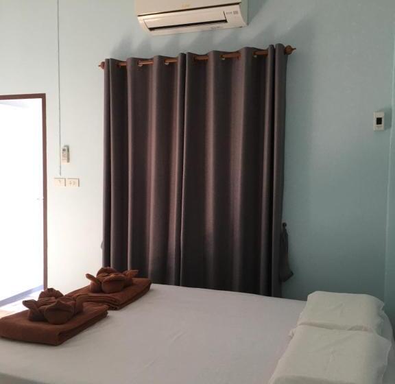 Habitació Triple Basic, Khaosok Secret Hostel