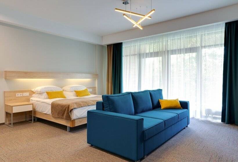 标准工作室带公园景, Aurora Club Spa Resort