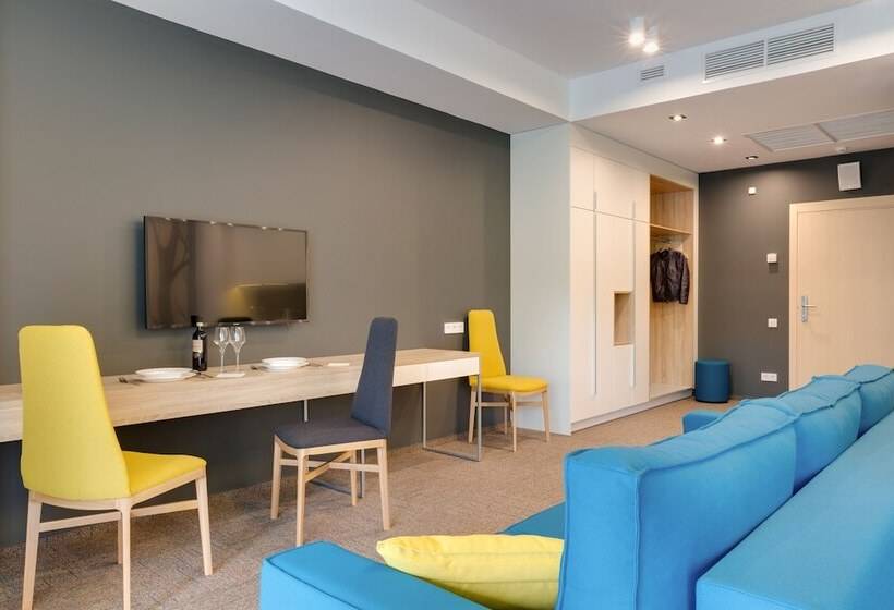 标准工作室带公园景, Aurora Club Spa Resort