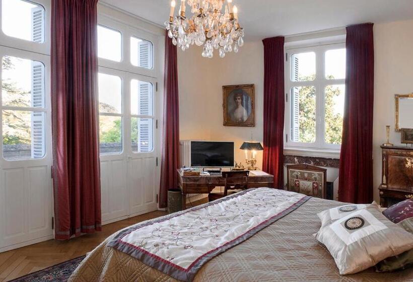 חדר דלוקס עם מיטת קינג, Le Prieure D'orchaise