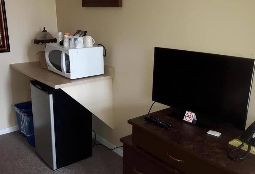 스탠다드 룸 더블 침대 2개, Fair Isle Motel