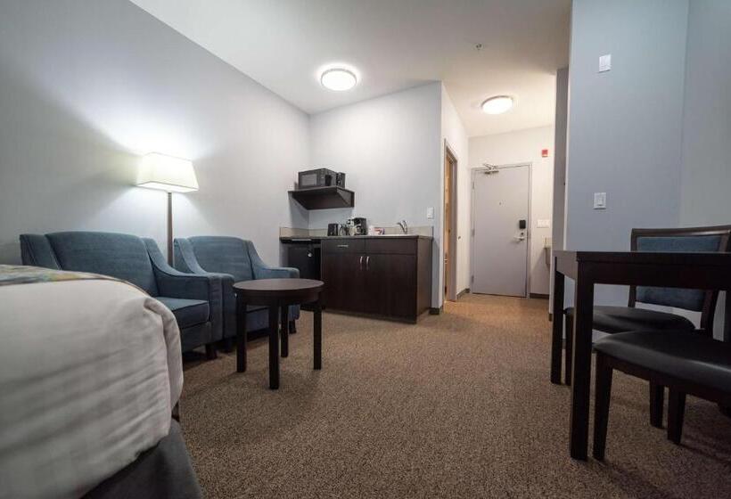 キングサイズベッドのスタンダードルーム, Surestay Studio By Best Western Hardisty