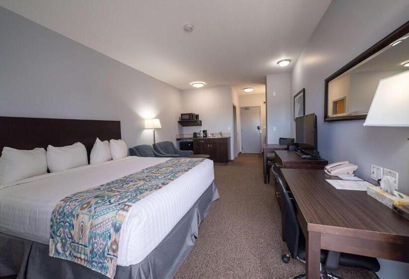 キングサイズベッドのスタンダードルーム, Surestay Studio By Best Western Hardisty