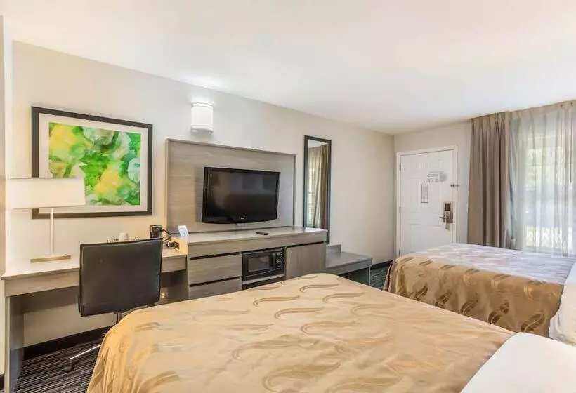 ２ダブルベッドのスタンダードルーム, Quality Inn Gallatinnashville Metro