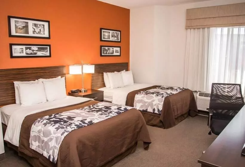 ２ダブルベッドのスタンダードルーム, Sleep Inn & Suites At Concord Mills