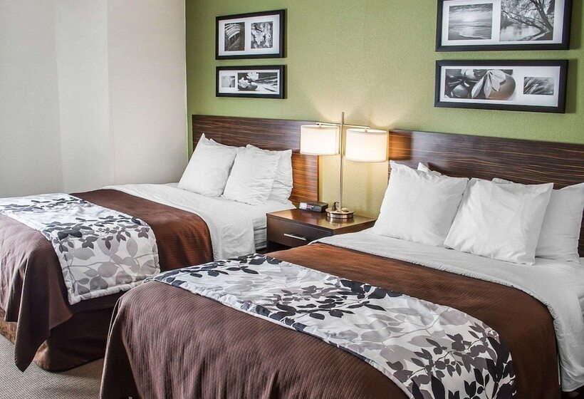 חדר סטנדרט שתי מיטות זוגיות, Sleep Inn & Suites Roseburg North Near Medical Center