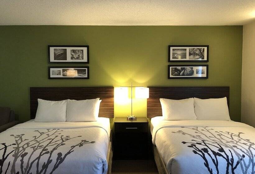 חדר סטנדרט שתי מיטות זוגיות, Sleep Inn & Suites Roseburg North Near Medical Center