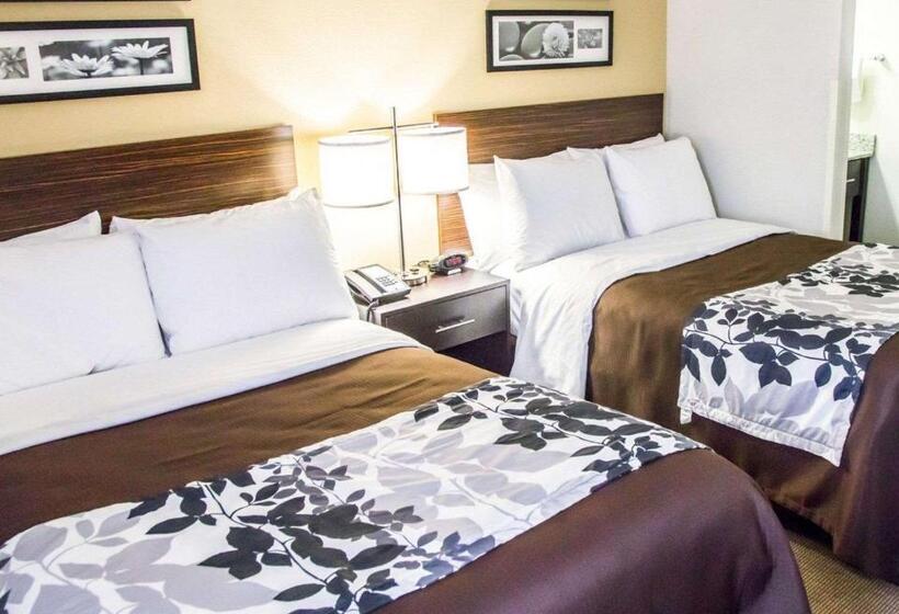 Номер Стандарт 2 Двуспальные Кровати, Sleep Inn Tinley Park I80 Near Amphitheatreconvention Center