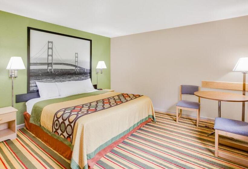 디럭스 스위트 킹 침대, Super 8 By Wyndham Grayling