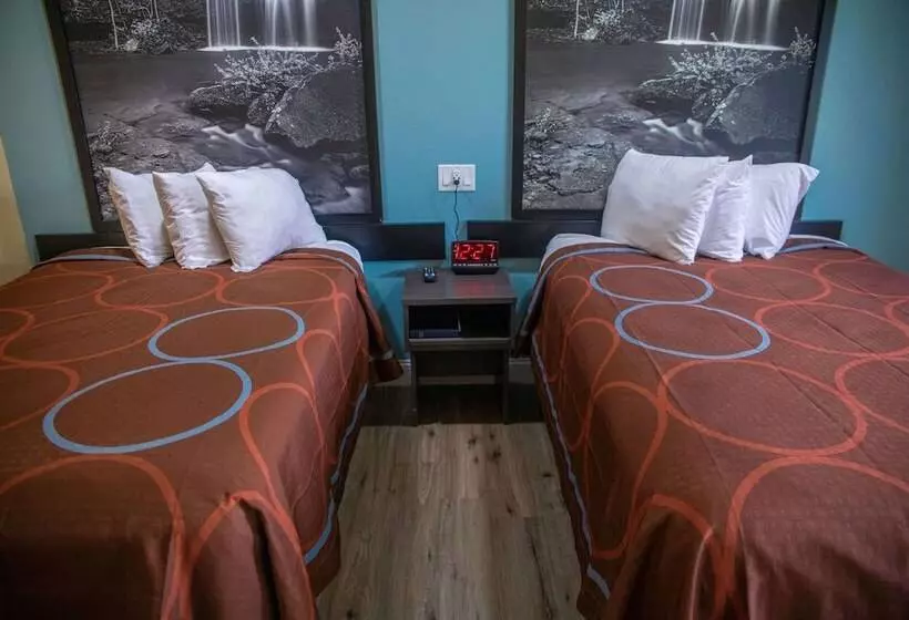 اتاق استاندارد با 2 تخت دوبل, Super 8 By Wyndham Mountain Home