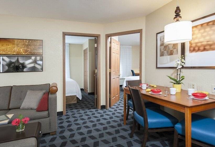 סוויטת 2 חדרי שינה, Towneplace Suites By Marriott Indianapolis   Keystone