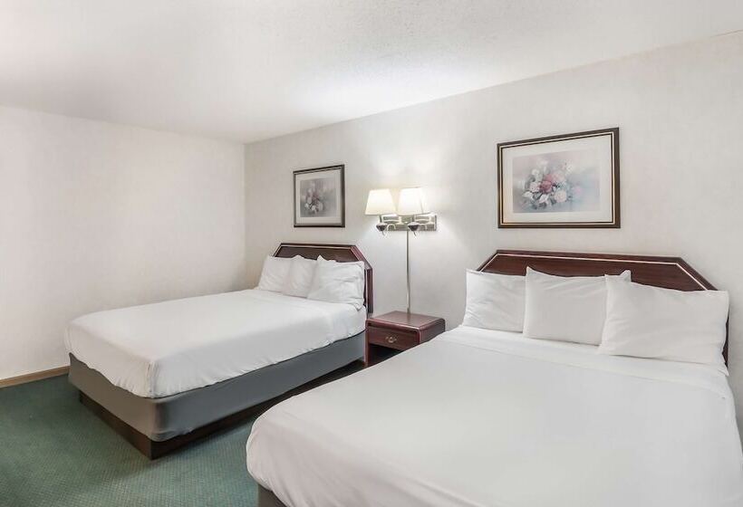 غرفه قياسيه سريرين مزدوجين, Americas Best Value Inn Wenona