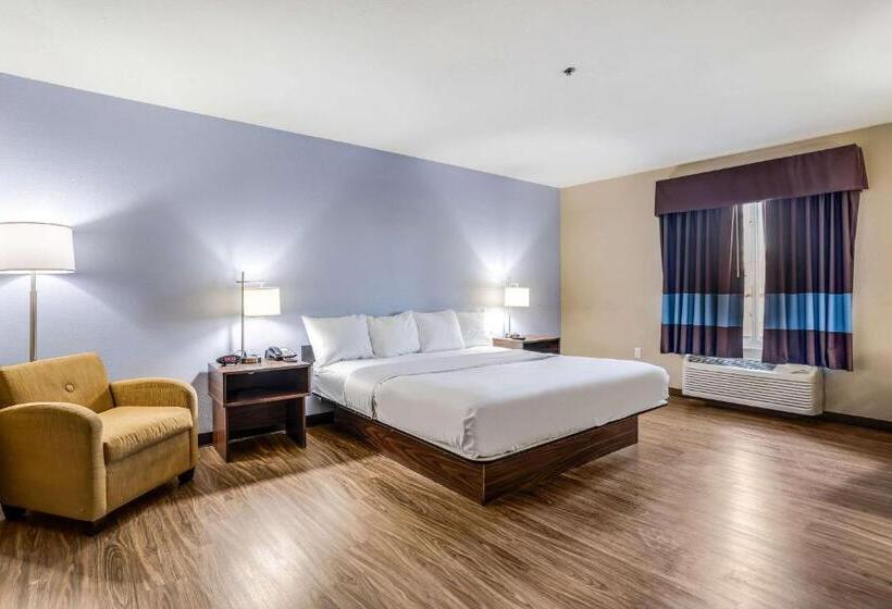 غرفة قياسية سرير كينج لذوى الإحتياجات الخاصة, Quality Inn Calvert City  Paducah East