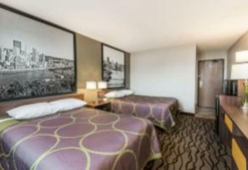 ２ダブルベッドのスタンダードルーム, Super 8 By Wyndham Bedford