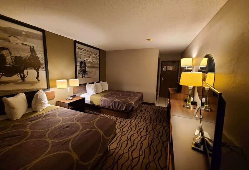 ２ダブルベッドのスタンダードルーム, Super 8 By Wyndham Bedford