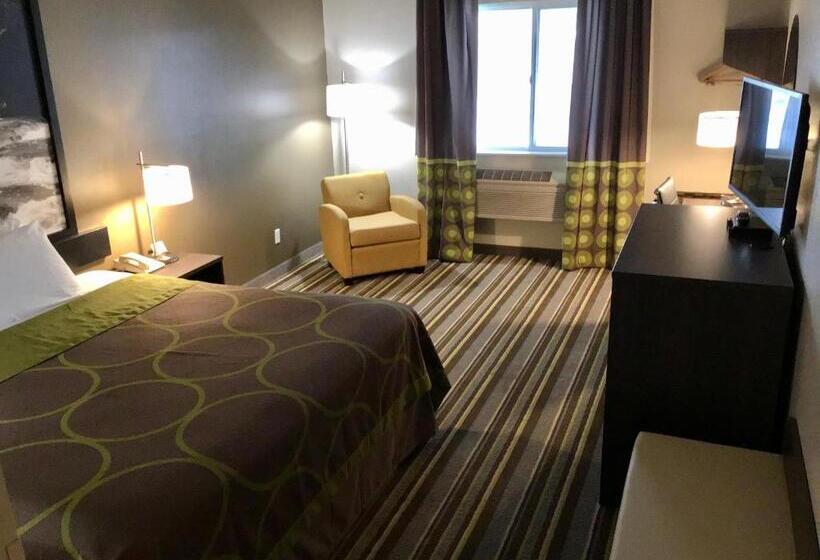 غرفة قياسية لذوى الاحتياجات الخاصة, Super 8 By Wyndham Super 8 Blackfoot