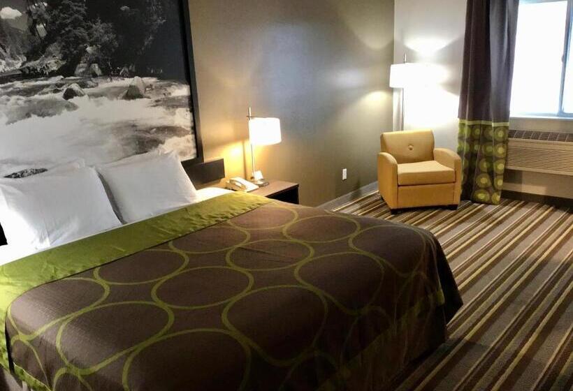 غرفة قياسية لذوى الاحتياجات الخاصة, Super 8 By Wyndham Super 8 Blackfoot