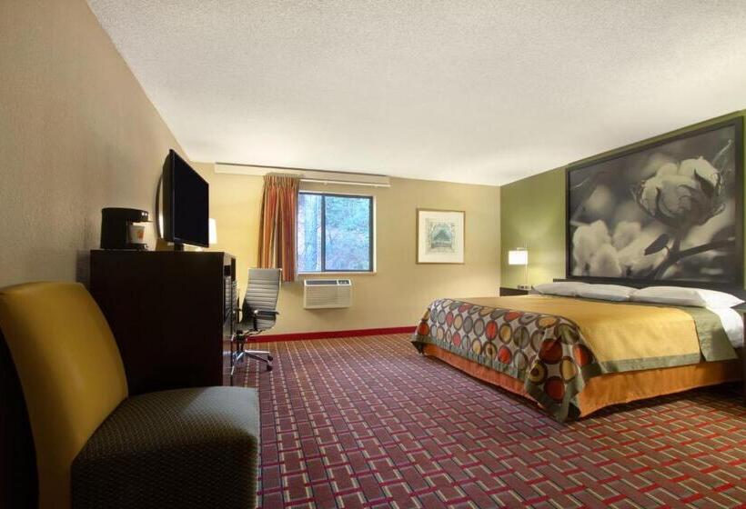 스탠다드 룸 킹사이즈 침대, Super 8 By Wyndham Homewood Birmingham Area