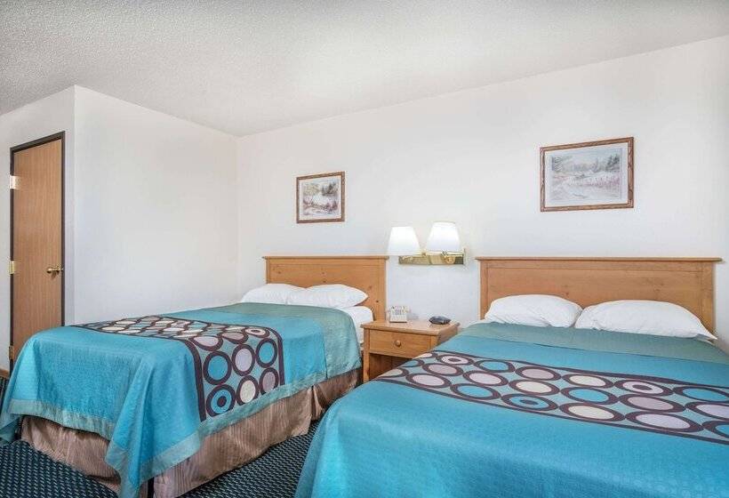 חדר סטנדרט שתי מיטות זוגיות, Super 8 By Wyndham Phillips