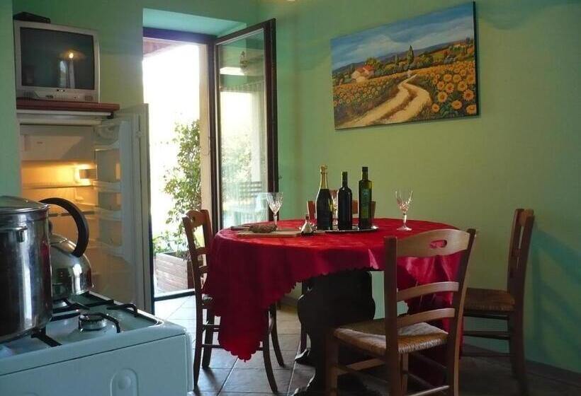 １階の１ベッドルームアパートメント, Agriturismo Bio La Casa Degli Gnomi