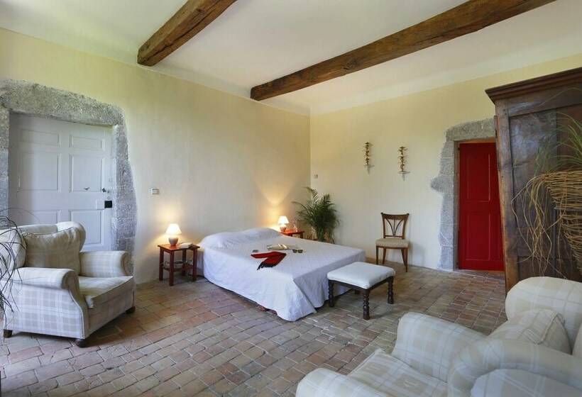 غرفة قياسية فردية سرير مزدوج, Chateau De Montfroc