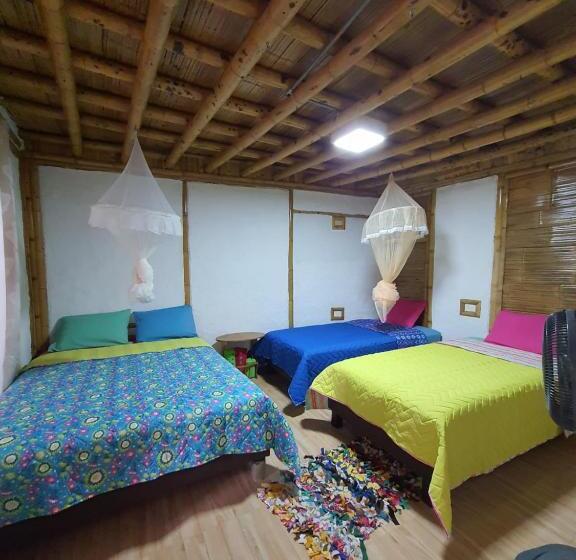 اتاق استاندارد چهارنفره با چشم‌انداز باغ, Tatacoa Star Eco