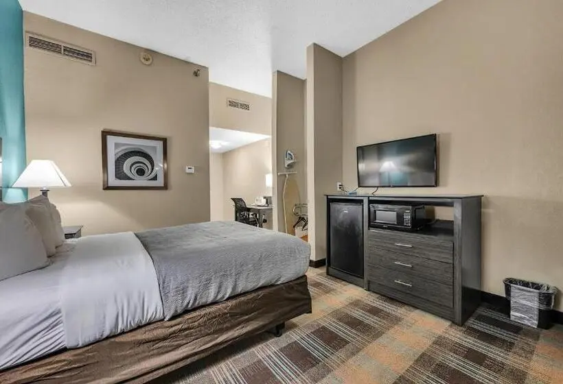 身障者適用スタンダードルーム, Quality Inn Roseville Detroit North
