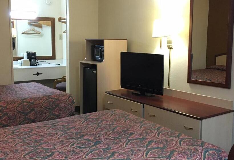 غرفه قياسيه سريرين مزدوجين, Budget Inn & Suites  Talladega