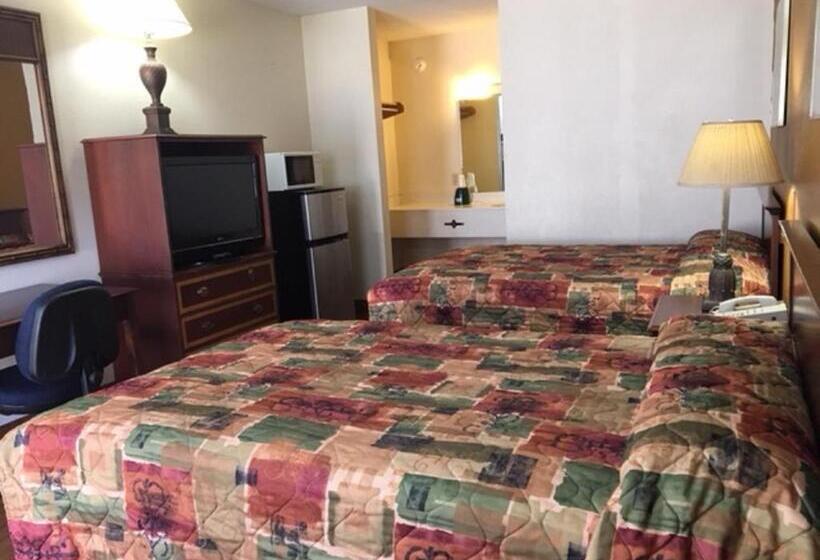 غرفه قياسيه سريرين مزدوجين, Budget Inn & Suites  Talladega