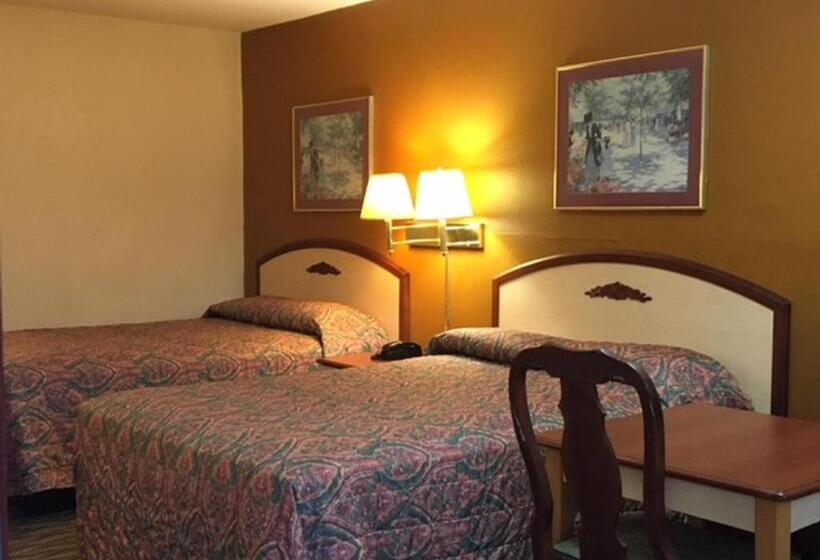 غرفه قياسيه سريرين مزدوجين, Budget Inn & Suites  Talladega