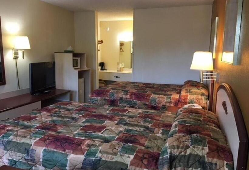 غرفه قياسيه سريرين مزدوجين, Budget Inn & Suites  Talladega