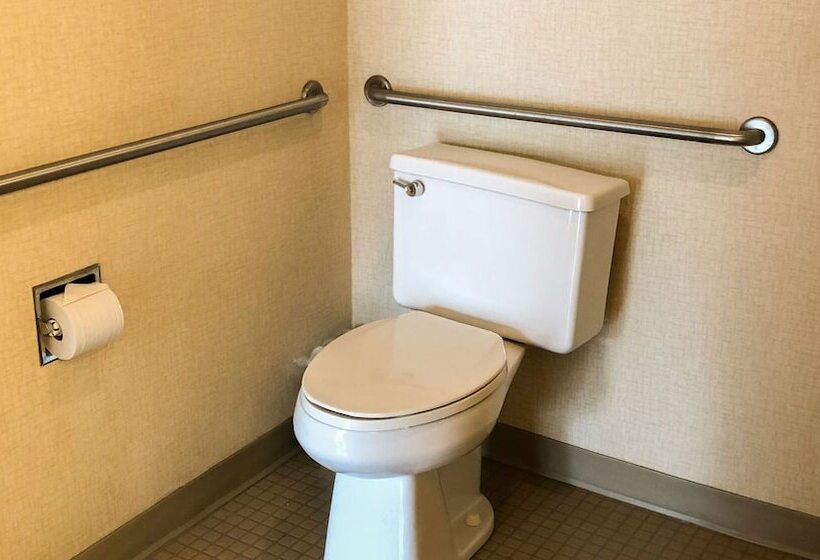 适合残疾人士使用的带超级大床的标准间, Colonial Inn Ellsworth