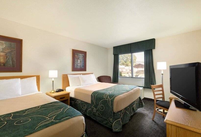 غرفه قياسيه سريرين مزدوجين, Travelodge By Wyndham Yampa